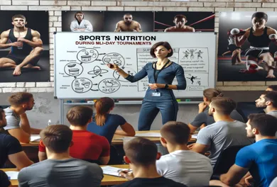 Klaslokaal met leerlingen die over voeding willen leren