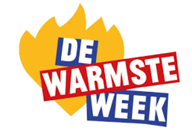 Logo van de warmste week.